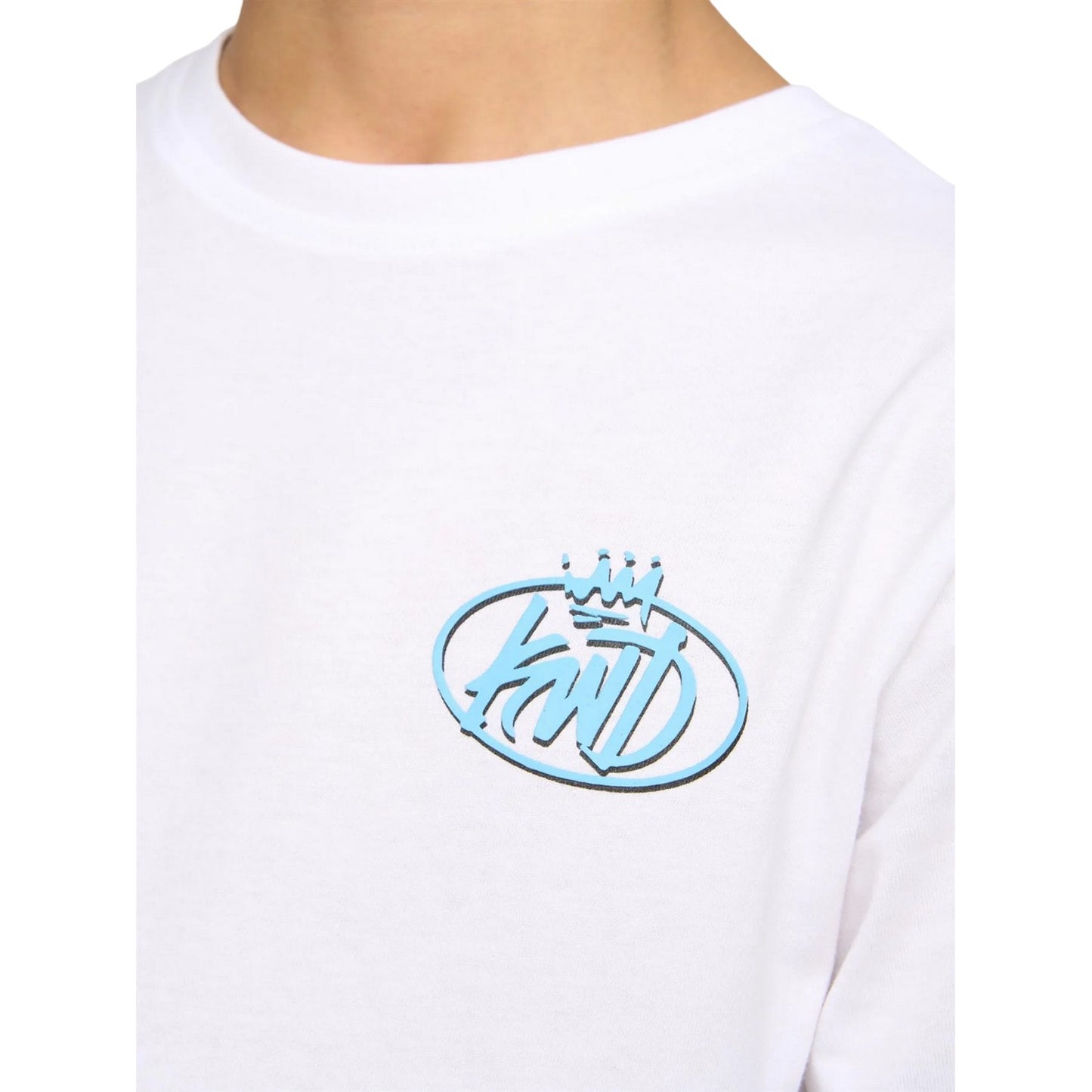 White - Side - Kings Will Dream Boys Soap Back Print T-Shirt