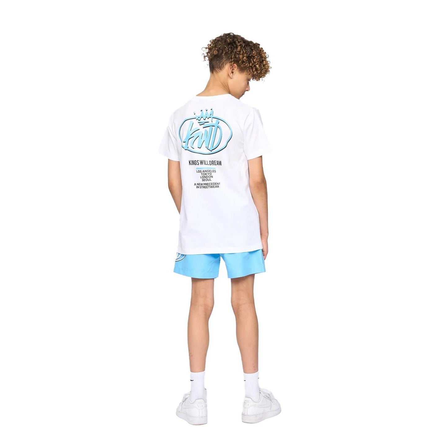 White - Back - Kings Will Dream Boys Soap Back Print T-Shirt