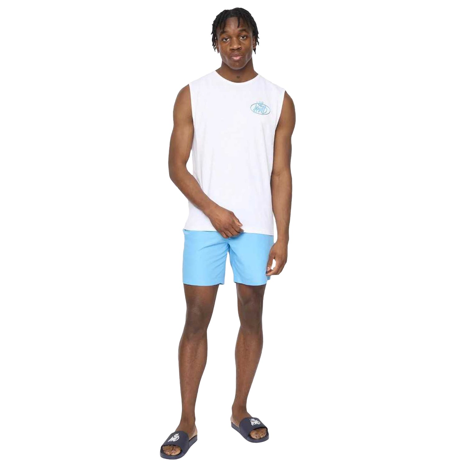 White - Side - Kings Will Dream Mens Soap Tank Top