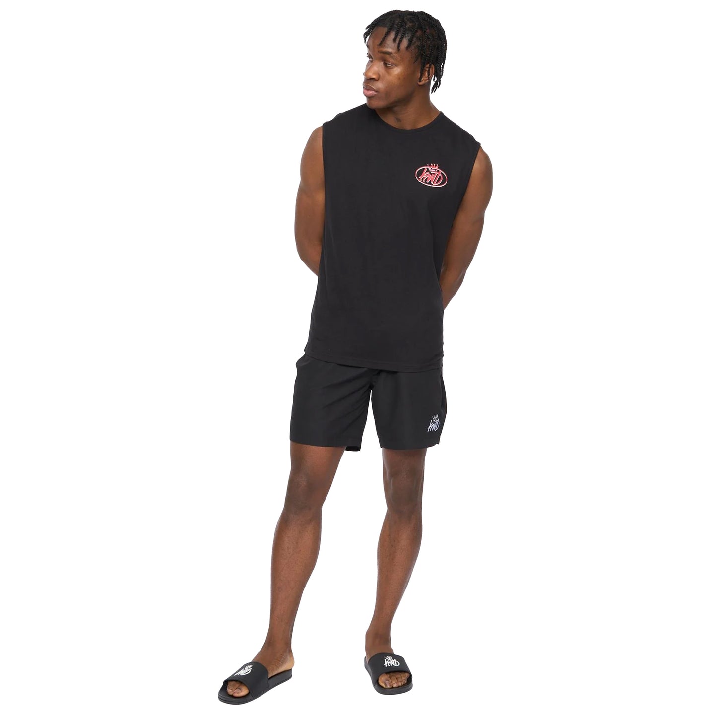 Black - Side - Kings Will Dream Mens Soap Tank Top