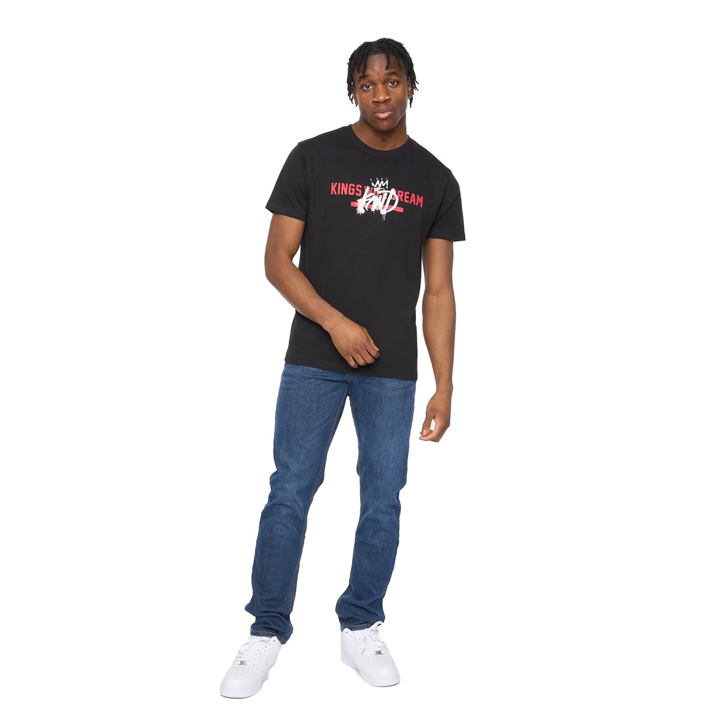Black - Lifestyle - Kings Will Dream Mens Sprayer T-Shirt