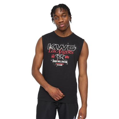 Black - Front - Kings Will Dream Mens Map Tank Top