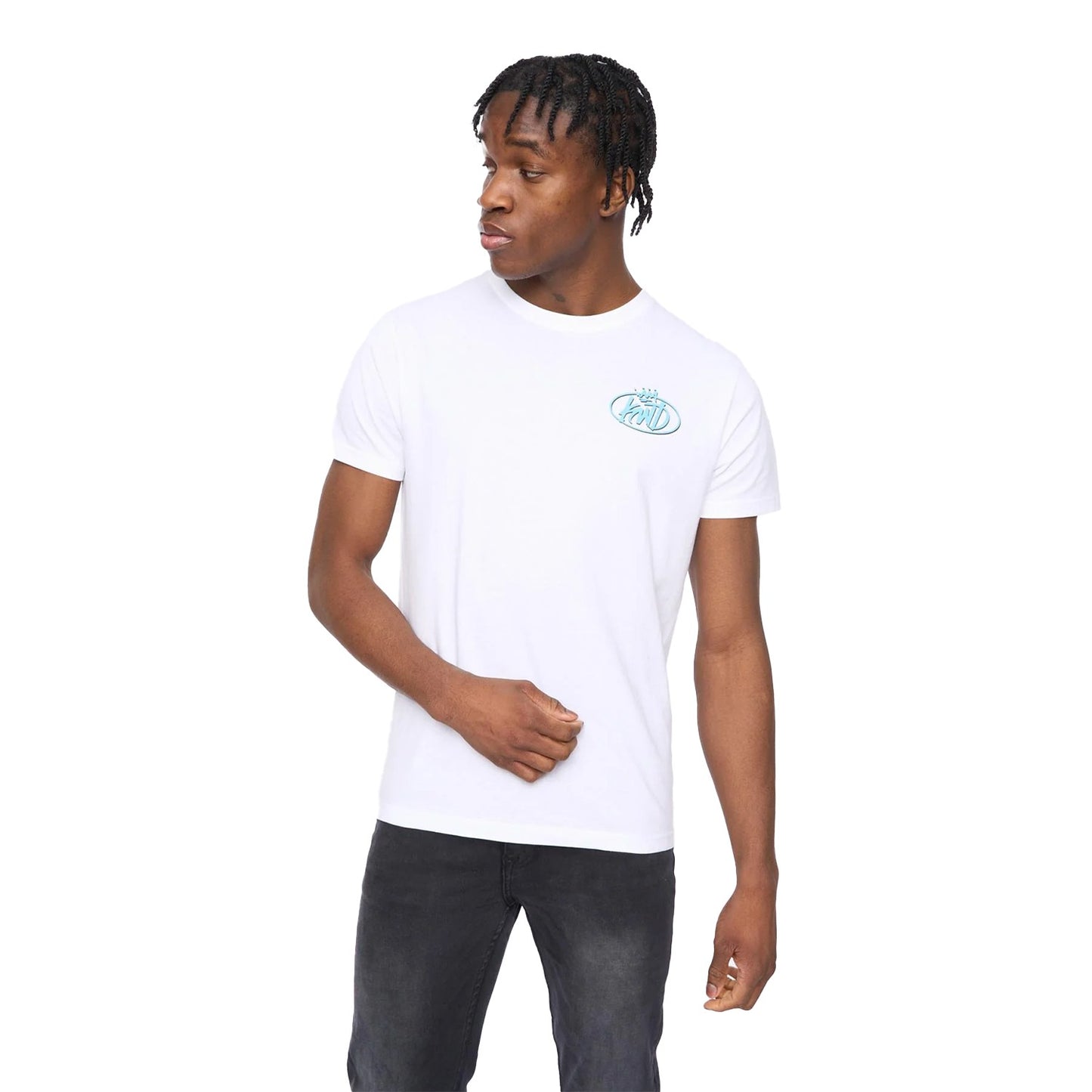 White - Front - Kings Will Dream Mens Soap Back Print T-Shirt