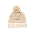 Taupe - Front - Crosshatch Womens-Ladies Soza Beanie
