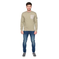 Sage - Pack Shot - Duck and Cover Mens Trentforth Crew Neck Sweatshirt