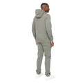 Olive - Back - Duck and Cover Mens Hannings Hoodie