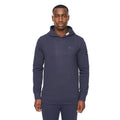 Dark Navy - Front - Duck and Cover Mens Hannings Hoodie