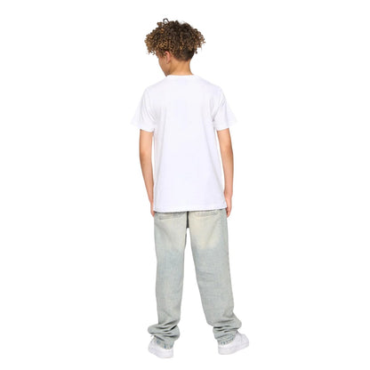 White - Back - Kings Will Dream Boys Knockout T-Shirt