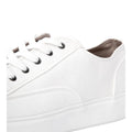 White - Side - Duck and Cover Mens Nesta Trainers