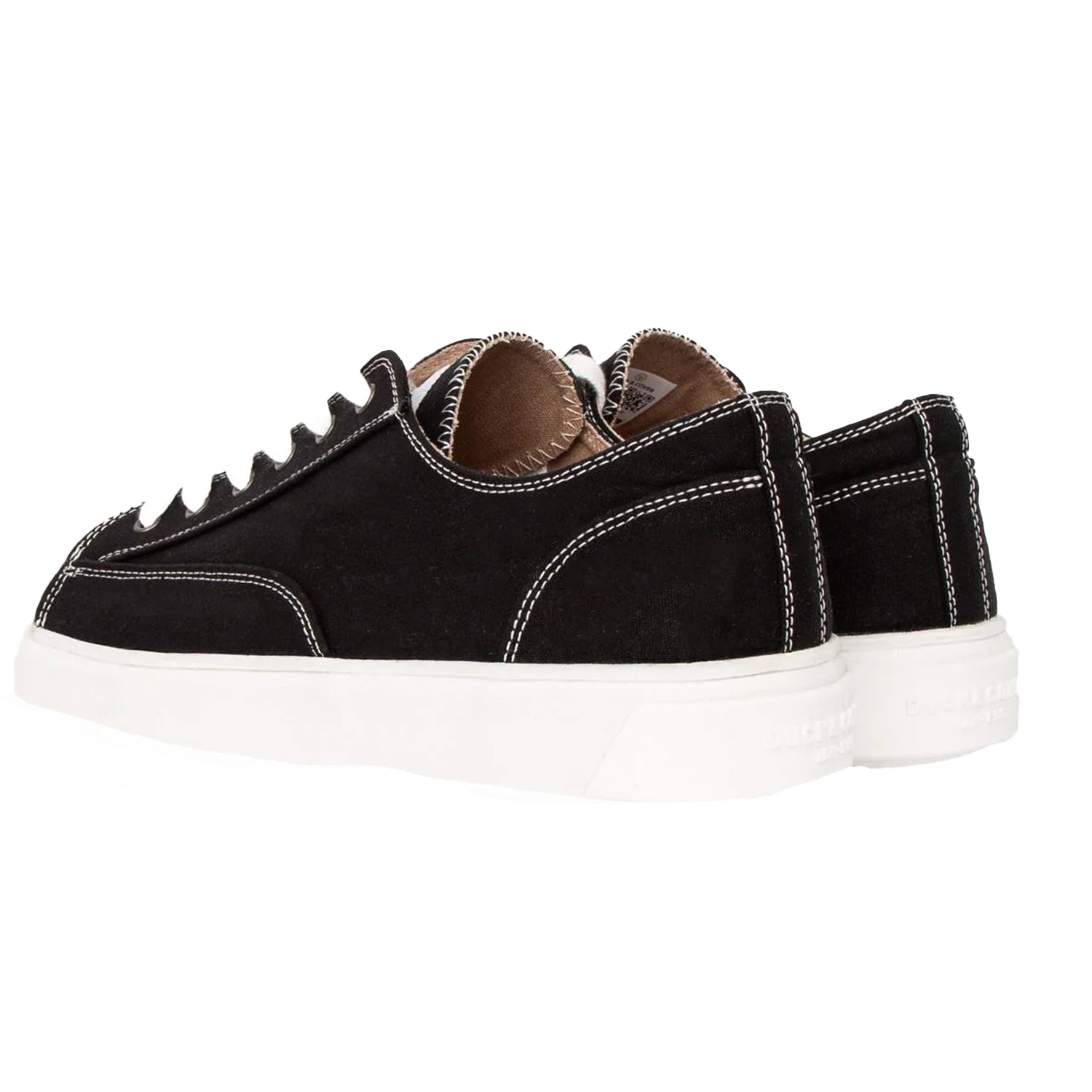 Black - Back - Duck and Cover Mens Nesta Trainers