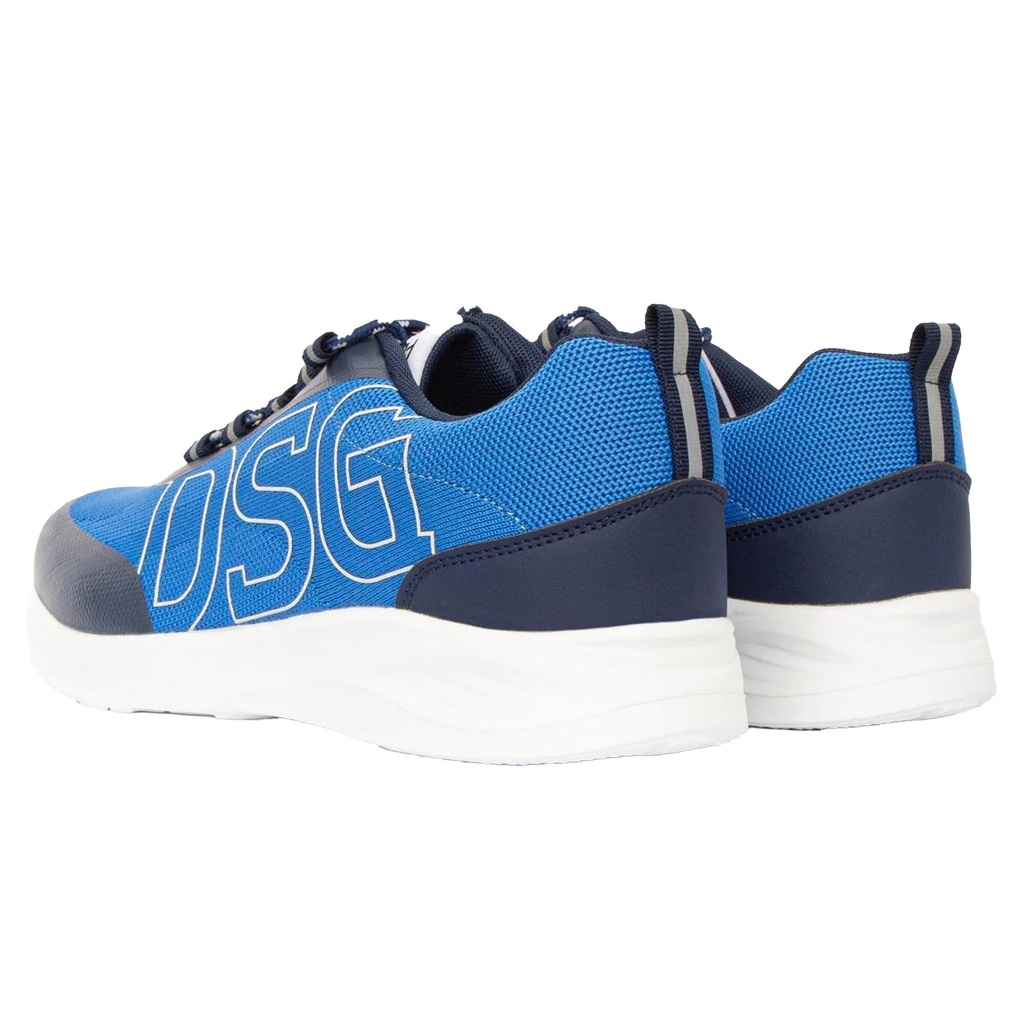 Navy - Back - Duffer Mens Amis Trainers