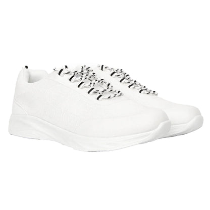 White - Front - Duffer Mens Amis Trainers