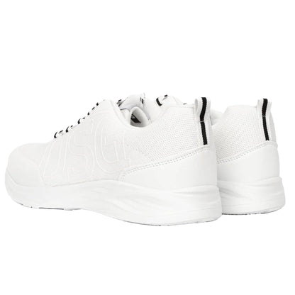 White - Back - Duffer Mens Amis Trainers