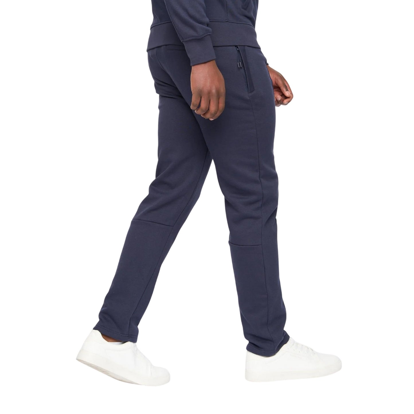 Navy - Back - Duck and Cover Mens Chemtars Jogging Bottoms