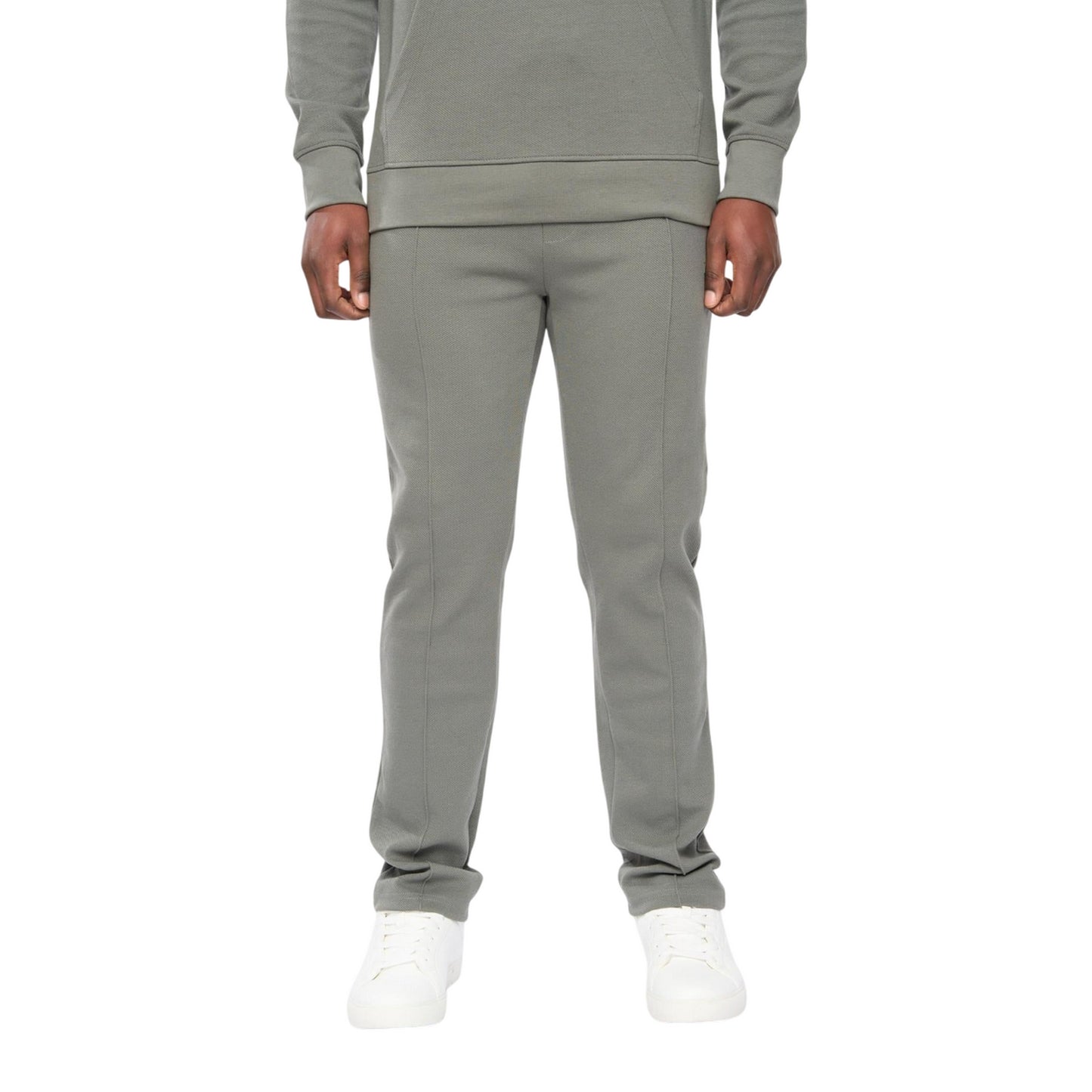 Olive - Front - Duck and Cover Mens Hannings Jogging Bottoms