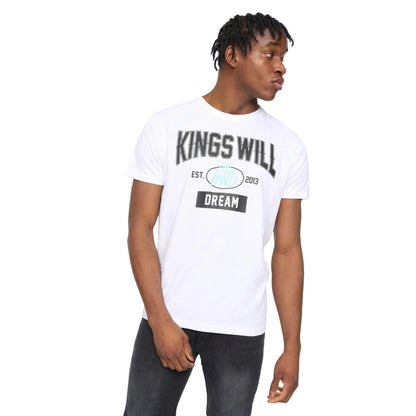 White - Lifestyle - Kings Will Dream Mens Knockout T-Shirt
