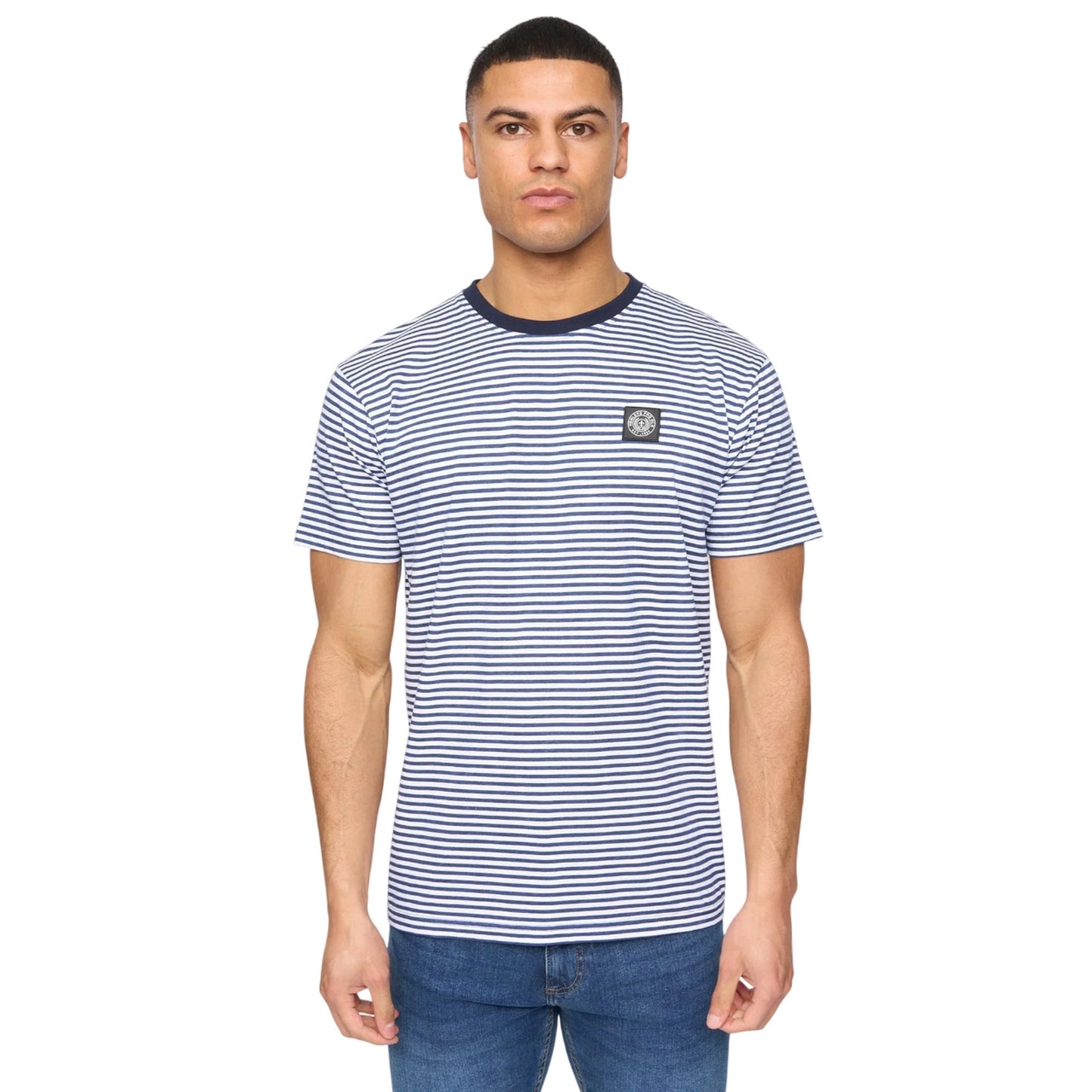 Off White - Front - Henleys Mens Henbrett T-Shirt