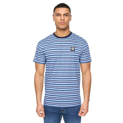 Navy - Front - Henleys Mens Henfeed T-Shirt