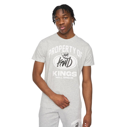 Grey Marl - Front - Kings Will Dream Mens Prop T-Shirt
