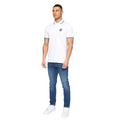 Optic White - Side - Henleys Mens Henalpha Polo Shirt