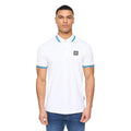 Optic White - Front - Henleys Mens Henalpha Polo Shirt