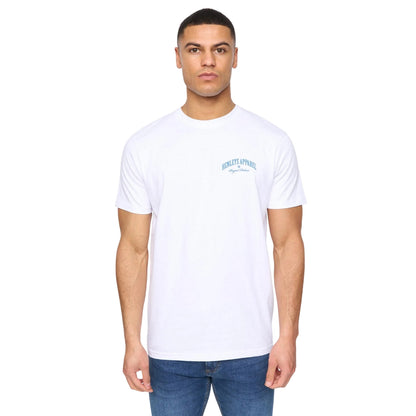 Optic White - Front - Henleys Mens Henwing T-Shirt
