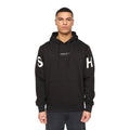 Black - Front - Henleys Mens Hensleeve Hoodie