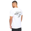 Optic White - Back - Henleys Mens Hentitled Cotton T-Shirt