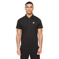 Black - Front - Henleys Mens Henychill Polo and Shorts Set