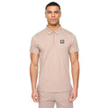 Taupe - Front - Henleys Mens Henychill Polo and Shorts Set