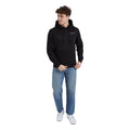 Black - Side - Henleys Mens Henycore Cotton Hoodie