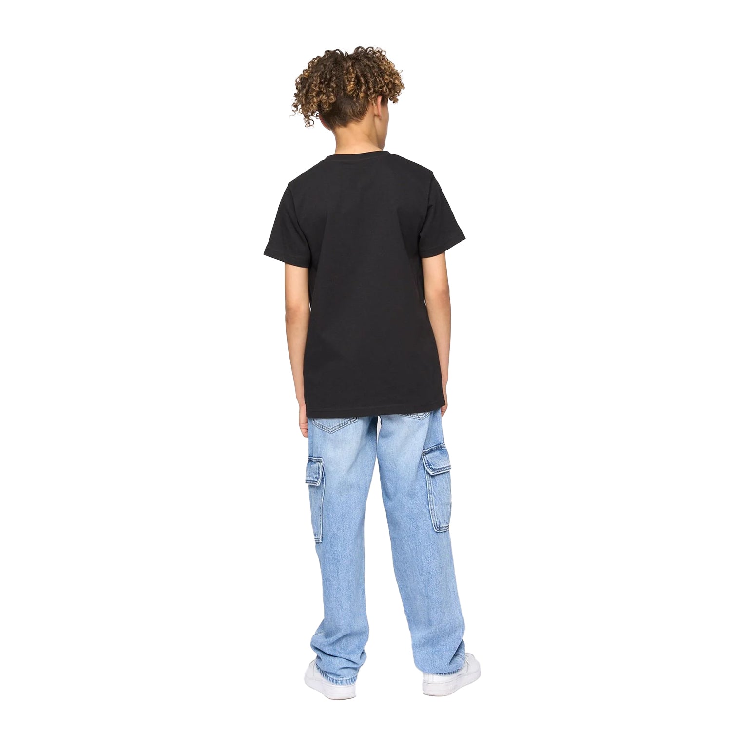 Black - Back - Kings Will Dream Boys Map T-Shirt