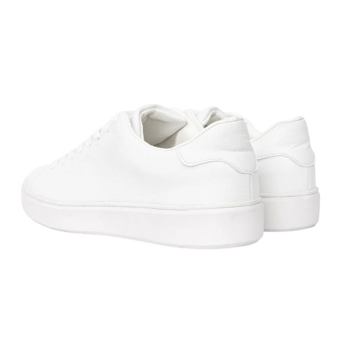 White - Back - Duck and Cover Mens Kremes Trainers