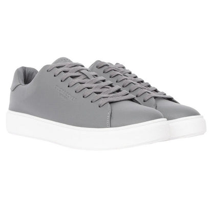 Taupe - Front - Duck and Cover Mens Kremes Trainers