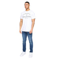 White - Lifestyle - Henleys Mens Henclose Cotton T-Shirt