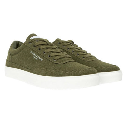 Khaki - Front - Duck and Cover Mens Simbine Trainers