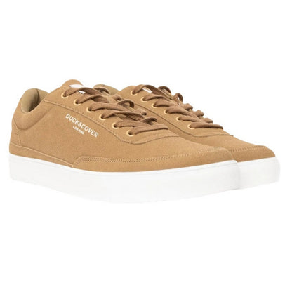 Stone - Front - Duck and Cover Mens Simbine Trainers
