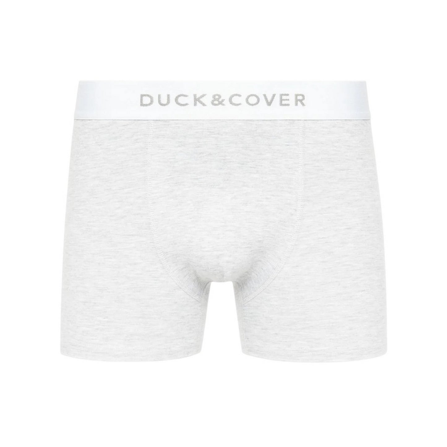 Grey-White-Black - Back - Duck and Cover Mens Sagnet Boxer Shorts (Pack of 3)