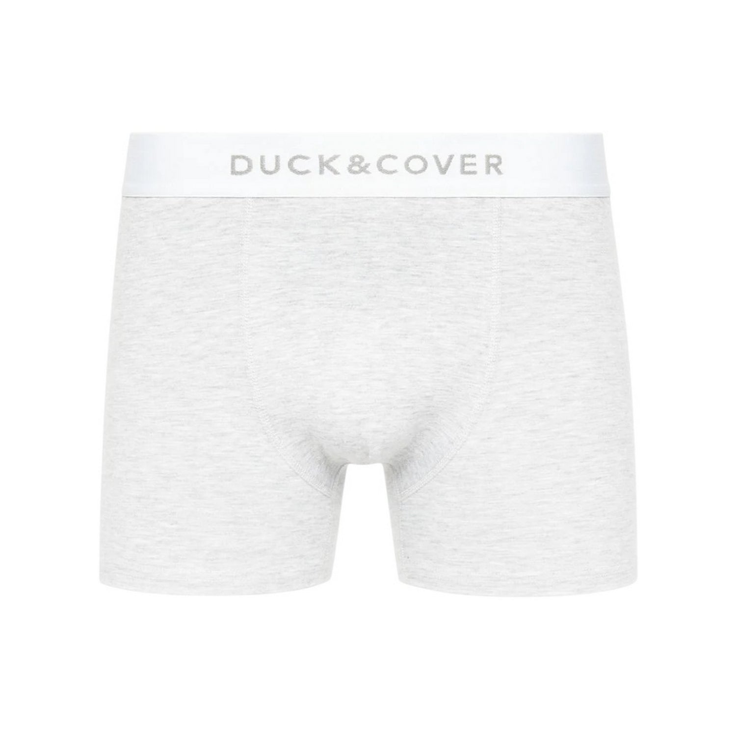 Grey-White-Black - Back - Duck and Cover Mens Sagnet Boxer Shorts (Pack of 3)