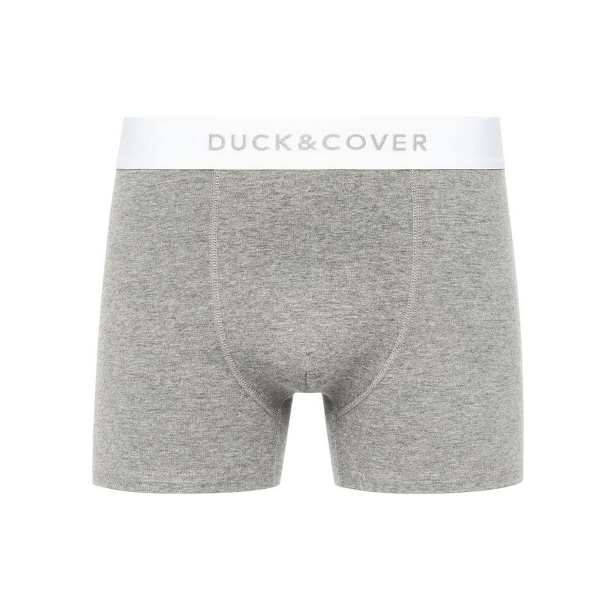 Grey-White-Black - Side - Duck and Cover Mens Sagnet Boxer Shorts (Pack of 3)