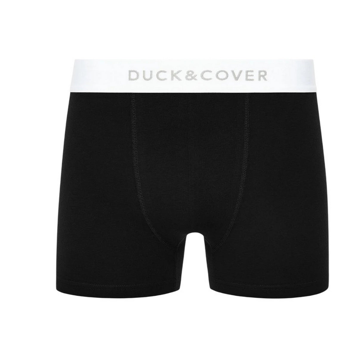 Grey-White-Black - Lifestyle - Duck and Cover Mens Sagnet Boxer Shorts (Pack of 3)