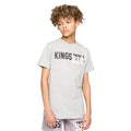Grey Marl - Back - Kings Will Dream Boys Tagged T-Shirt