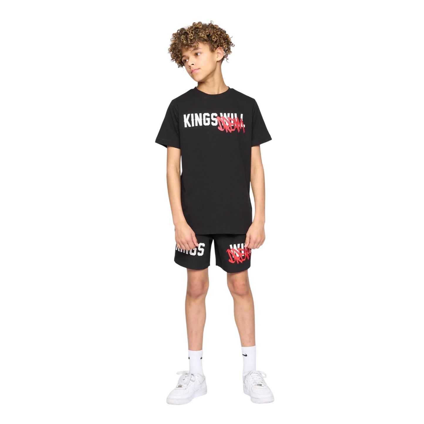 Black - Lifestyle - Kings Will Dream Boys Tagged T-Shirt