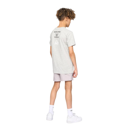 Grey Marl - Side - Kings Will Dream Boys Tagged T-Shirt