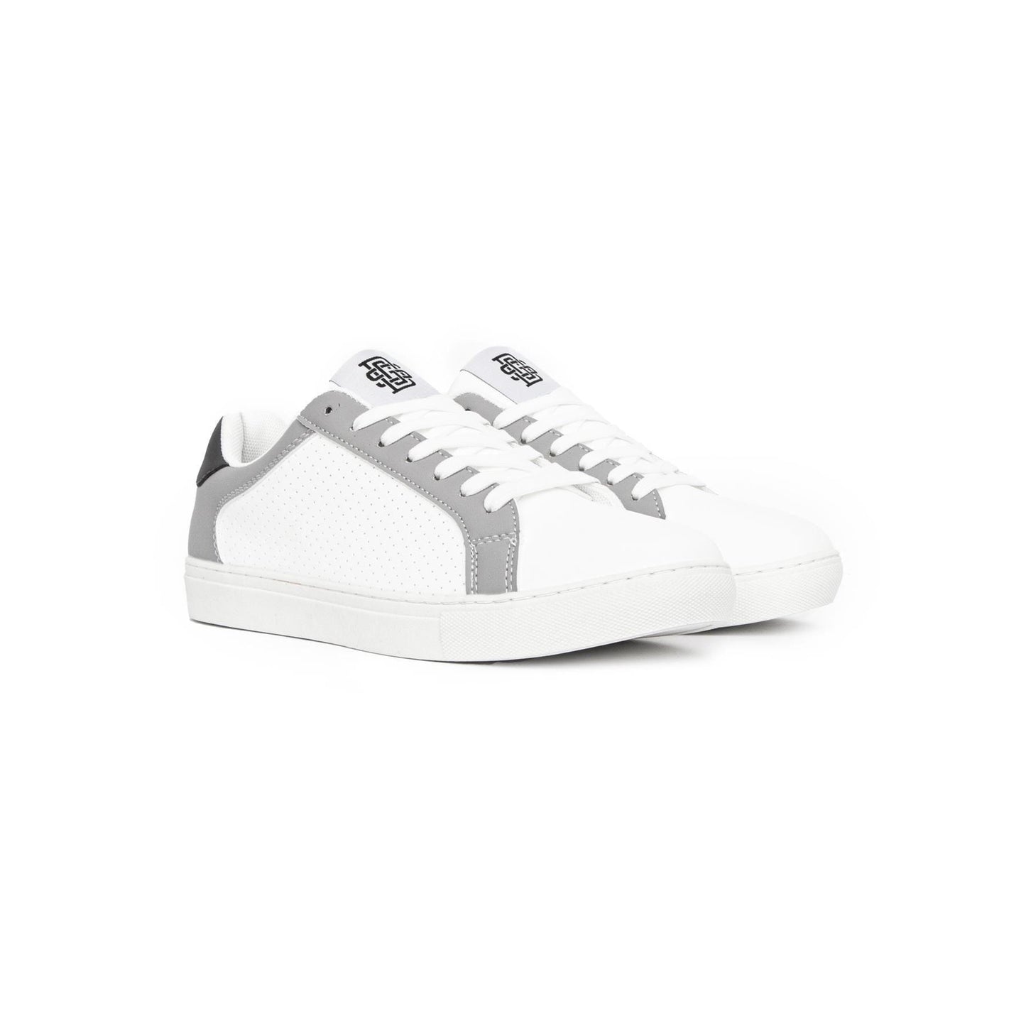 Grey - Front - Duffer Mens Laski Trainers