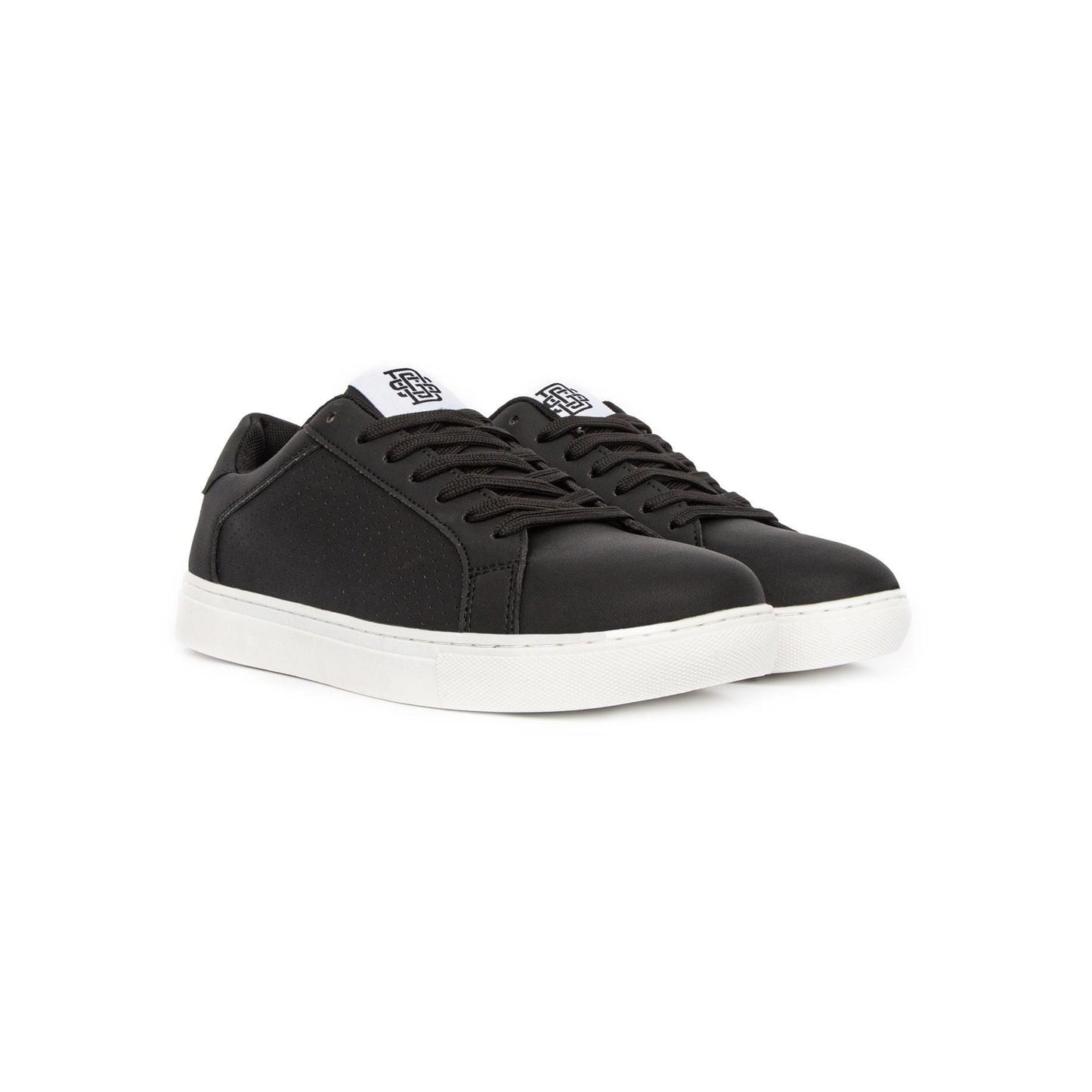 Black - Front - Duffer Mens Laski Trainers