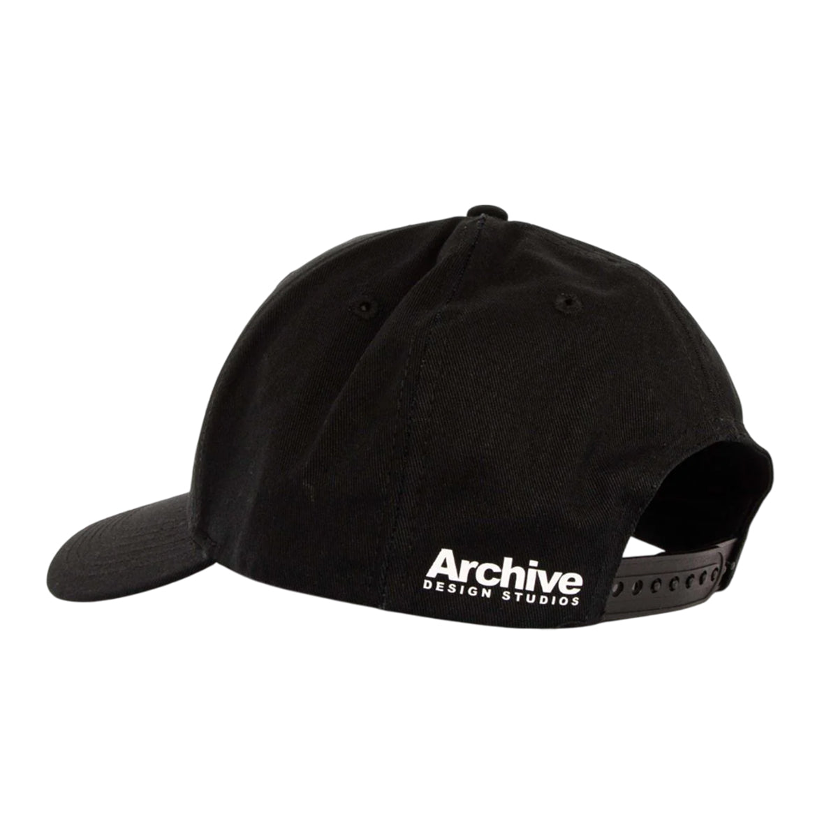 Black - Back - Archive Design Studios Mens Oakwood Cap