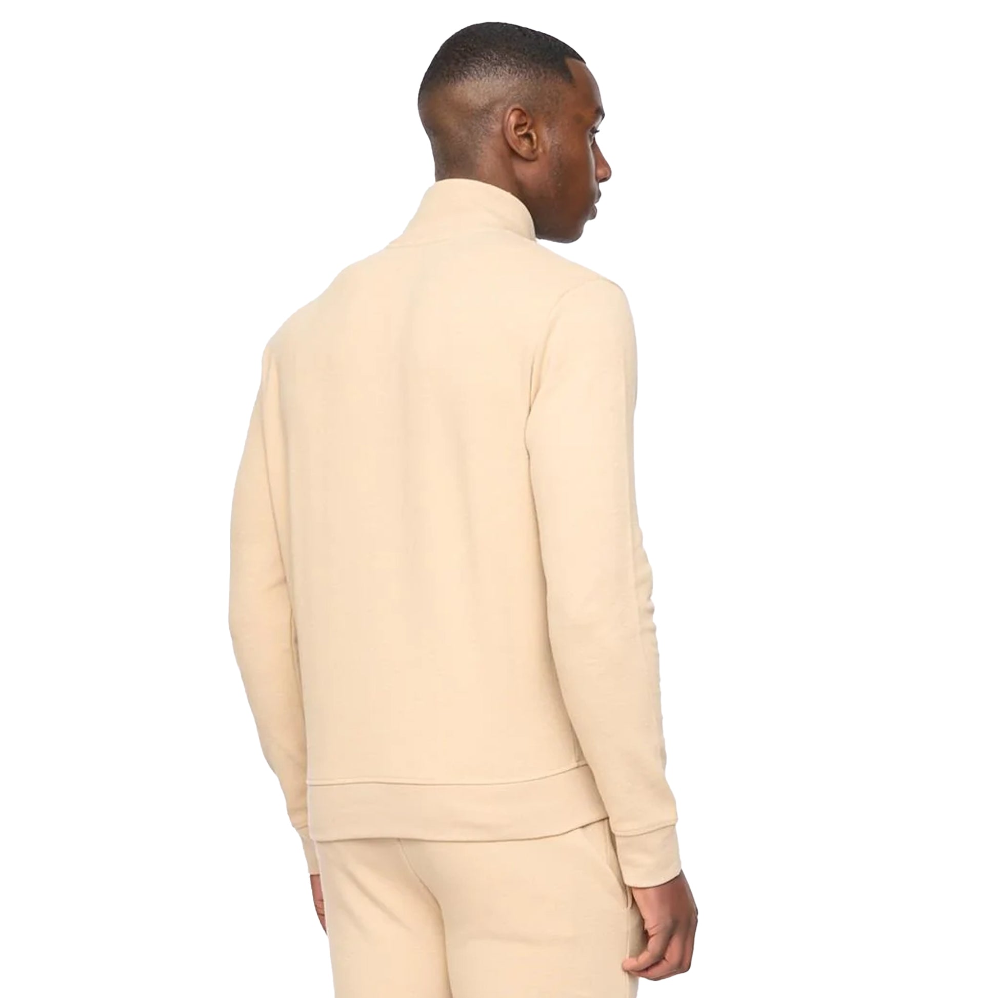Stone - Back - Duck and Cover Mens Hannings Full Zip Jacket