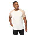 Off White-Stone - Lifestyle - Crosshatch Mens Meza T-Shirt