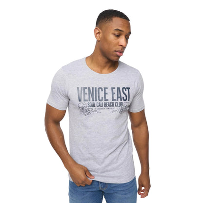 Multicoloured - Side - Crosshatch Mens Sumertons Assorted Designs T-Shirt (Pack of 5)